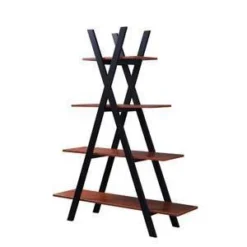 59" Oxford A Frame Bookshelf - Breighton Home Cherry/black -My Book Perch Sales Store unnamed file 1007