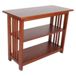 Alaterre Furniture 24" Mission Bookshelf - Alaterre Cherry -My Book Perch Sales Store unnamed file 1021
