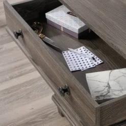 30" Hammond Library Base Distressed Gray - Sauder -My Book Perch Sales Store unnamed file 1089