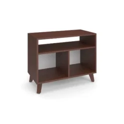 24" Modern Cub Storage Credenza - HON BASYX Toasted Walnut -My Book Perch Sales Store unnamed file 1117