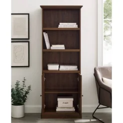 Alastair Transitional Classic Storage Hutch - Saracina Home Dark Walnut -My Book Perch Sales Store unnamed file 1121