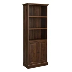 Alastair Transitional Classic Storage Hutch - Saracina Home Dark Walnut -My Book Perch Sales Store unnamed file 1124