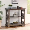 Arcanum Traditional Handcrafted 2 Shelf Mango Wood Etagere Bookcase Gray - Christopher Knight Home -My Book Perch Sales Store unnamed file 1132