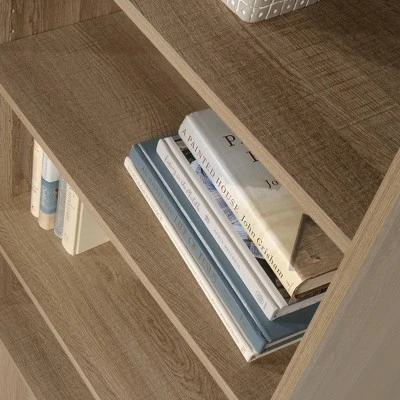 71" Beginnings Bookcase with Doors Light Brown - Sauder 6 71" Beginnings Bookcase with Doors Light Brown - Sauder - Image 4