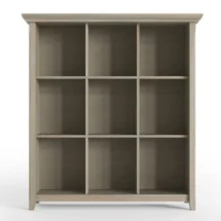 48"x44" Normandy 9 Cube Bookcase and Storage Unit - Wyndenhall Black -My Book Perch Sales Store unnamed file 119