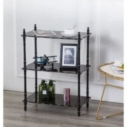 3 Tier Shelves Espresso Brown - Ore International