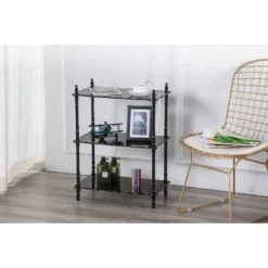 3 Tier Shelves Espresso Brown - Ore International -My Book Perch Sales Store unnamed file 1228