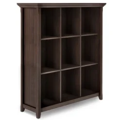 48"x44" Normandy 9 Cube Bookcase and Storage Unit - Wyndenhall Black -My Book Perch Sales Store unnamed file 124