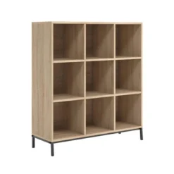 38.22" 9 Cube North Avenue Bin Shelves Organizer - Sauder White -My Book Perch Sales Store unnamed file 129