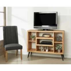 36" Belair Eclectic Bookcase Brown - Treasure Trove Accents -My Book Perch Sales Store unnamed file 1327