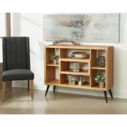 36" Belair Eclectic Bookcase Brown - Treasure Trove Accents -My Book Perch Sales Store unnamed file 1328