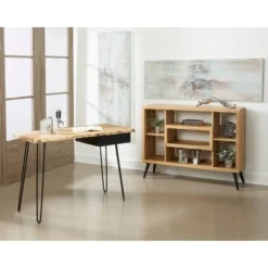 36" Belair Eclectic Bookcase Brown - Treasure Trove Accents -My Book Perch Sales Store unnamed file 1330