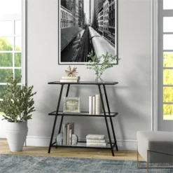 Henn& Hart 36 in. Tall Black Bronze Bookcase - Henn&Hart -My Book Perch Sales Store unnamed file 1340
