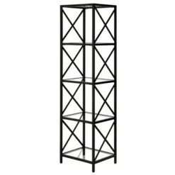 Henn& Hart 18" Wide Black Bronze Bookcase - Henn&Hart -My Book Perch Sales Store unnamed file 1374