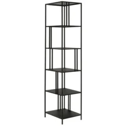 Henn& Hart 18" Wide Black Bronze Bookcase - Henn&Hart -My Book Perch Sales Store unnamed file 1413