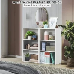 Costway 3 Tier Open Shelf Bookcase Multi-functional Storage Display Cabinet Furni White 17 Costway 3 Tier Open Shelf Bookcase Multi-functional Storage Display Cabinet Furni White -My Book Perch Sales Store unnamed file 145