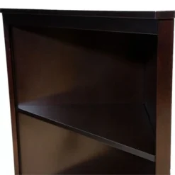 Cassidy Multi-Storage Wood Corner Bookshelf in Espresso - Furniture of America -My Book Perch Sales Store unnamed file 1462