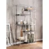 Jan Modern Metal 6-Shelf Bookcase in Chrome - Furniture of America -My Book Perch Sales Store unnamed file 1479