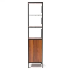 Armand Modern Wood Shelf with Storage in Natural - Furniture of America -My Book Perch Sales Store unnamed file 1511