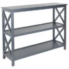 Contemporary 3 Tier Low Wooden Shelf - Olivia & May White -My Book Perch Sales Store unnamed file 1552