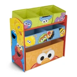 Disney Sesame Street Design and Store 6 Bin Toy Organizer - Delta Children 8 Disney Sesame Street Design and Store 6 Bin Toy Organizer - Delta Children -My Book Perch Sales Store unnamed file 158