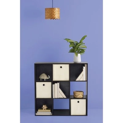 11" 9 Cube Organizer Shelf - Room Essentials Espresso 4 11" 9 Cube Organizer Shelf - Room Essentials Espresso - Image 2