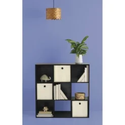 11" 9 Cube Organizer Shelf - Room Essentials Espresso 10 11" 9 Cube Organizer Shelf - Room Essentials Espresso -My Book Perch Sales Store unnamed file 1616