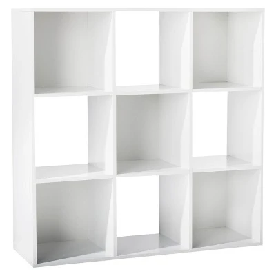 11" 9 Cube Organizer Shelf - Room Essentials Espresso 7 11" 9 Cube Organizer Shelf - Room Essentials Espresso - Image 5