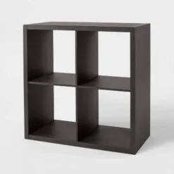 4 Cube Organizer - Brightroom™ Black Oak -My Book Perch Sales Store unnamed file 1621