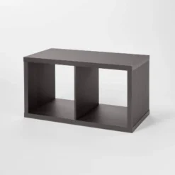 2 Cube Organizer - Brightroom™ Black Oak -My Book Perch Sales Store unnamed file 1629