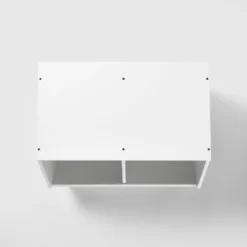 Stackable Laminate 2-Compartment Bin White - Pillowfort™ -My Book Perch Sales Store unnamed file 1662