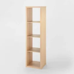 4 Cube Vertical Organizer - Brightroom™ Natural -My Book Perch Sales Store unnamed file 1668