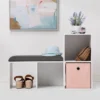 Cube Bookshelf with Bench - Room Essentials™ White -My Book Perch Sales Store unnamed file 1670