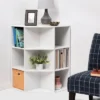 Corner Cube Bookshelf - Room Essentials™ Gray -My Book Perch Sales Store unnamed file 1676