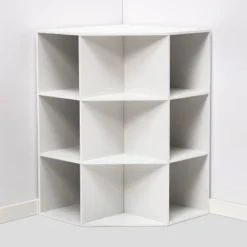 Corner Cube Bookshelf - Room Essentials™ Gray -My Book Perch Sales Store unnamed file 1681