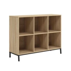 27" 6 Cubbies North Avenue Organizer - Sauder Charter Oak -My Book Perch Sales Store unnamed file 1712
