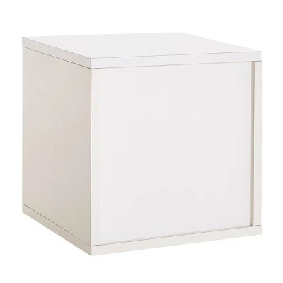 Way Basics Eco Stackable Vinyl Record Storage Cube White 8 Way Basics Eco Stackable Vinyl Record Storage Cube White - Image 6