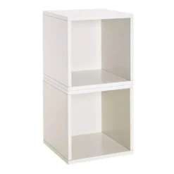 Way Basics Eco Stackable Vinyl Record Storage Cube White 17 Way Basics Eco Stackable Vinyl Record Storage Cube White -My Book Perch Sales Store unnamed file 1777