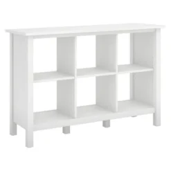 Bush Furniture Broadview 6 Cube Storage Bookcase Pure White -My Book Perch Sales Store unnamed file 1786