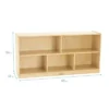 ECR4Kids Birch 5-Section Classroom Storage Cabinet with Casters, Organizer Shelf, Natural -My Book Perch Sales Store unnamed file 1793