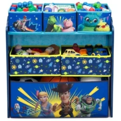Disney Pixar Toy Story 4 Design and Store 6 Bin Toy Organizer - Delta Children 16 Disney Pixar Toy Story 4 Design and Store 6 Bin Toy Organizer - Delta Children -My Book Perch Sales Store unnamed file 189