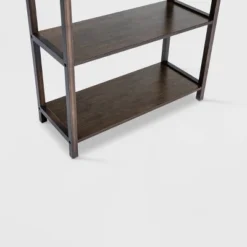 Selma Bamboo Bookcase Left Facing Spindle Cabinet - Boraam Natural -My Book Perch Sales Store unnamed file 1920