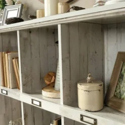 47" Barrister Lane Bookshelf White Plank - Sauder -My Book Perch Sales Store unnamed file 1948