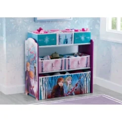 Disney Princess Disney Frozen 2 Design and Store 6 Bin Toy Organizer - Delta Children