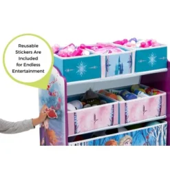 Disney Princess Disney Frozen 2 Design and Store 6 Bin Toy Organizer - Delta Children -My Book Perch Sales Store unnamed file 201