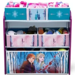 Disney Princess Disney Frozen 2 Design and Store 6 Bin Toy Organizer - Delta Children -My Book Perch Sales Store unnamed file 203