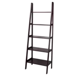 5 Shelf Ladder Bookcase - Flora Home Espresso -My Book Perch Sales Store unnamed file 2083