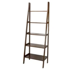 5 Shelf Ladder Bookcase - Flora Home Espresso -My Book Perch Sales Store unnamed file 2084