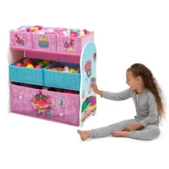 Disney Trolls World Tour Design and Store 6 Bin Toy Organizer - Delta Children -My Book Perch Sales Store unnamed file 209