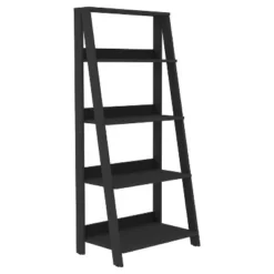 Thatcher Transitional Wood 4 Shelf Ladder Bookshelf - Saracina Home Gray -My Book Perch Sales Store unnamed file 2095
